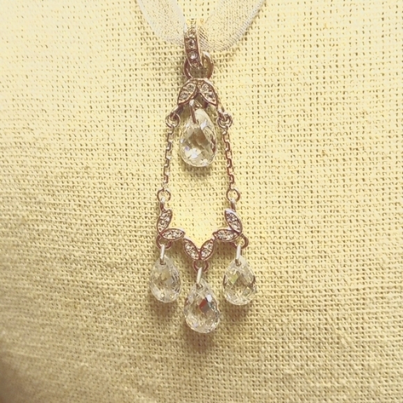 Carolee necklace and earring set NEW - Picture 2 of 4